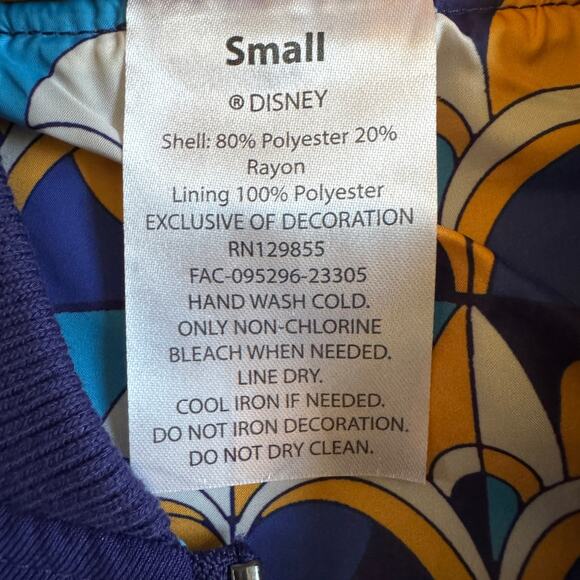 Disneyland Ultra Exclusive Private Club 33 Bomber Jacket Small Full Zip NWT NEW - Picture 10 of 12